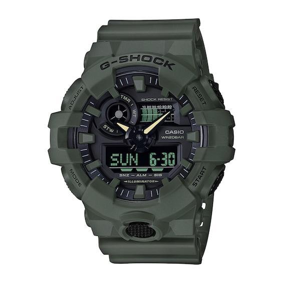 G-Shock Green Ana-Digi Resin Strap Watch Product Image