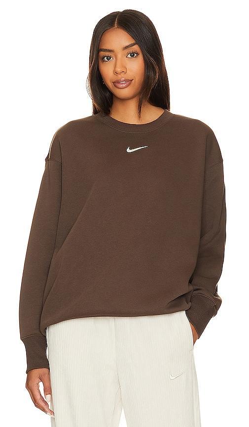 Nike Womens Sportswear Phoenix Fleece Oversized Crewneck Sweatshirt Product Image