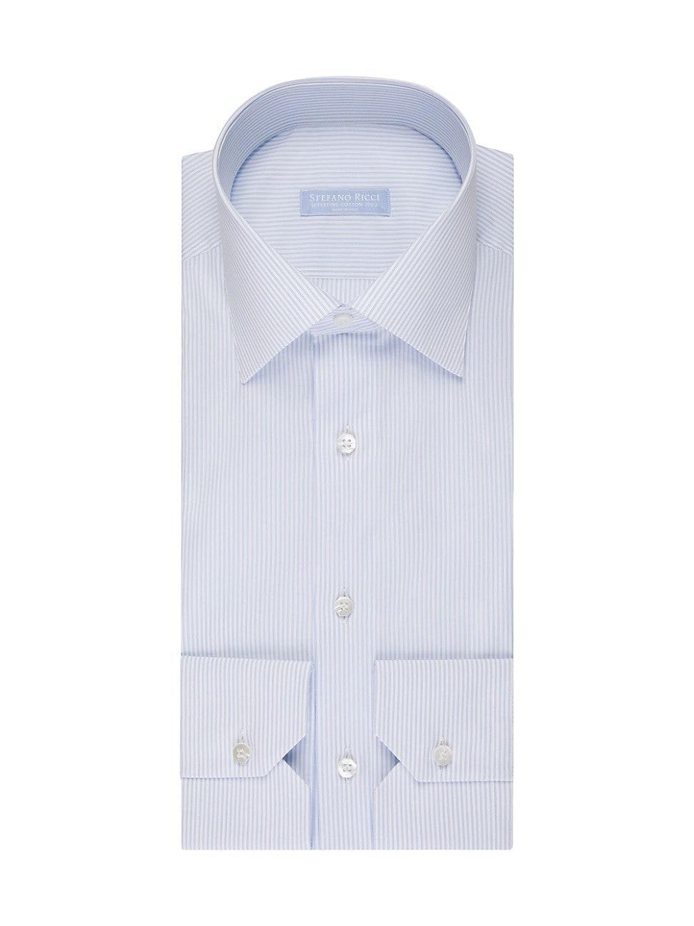 Mens Handmade Cotton Dress Shirt Product Image