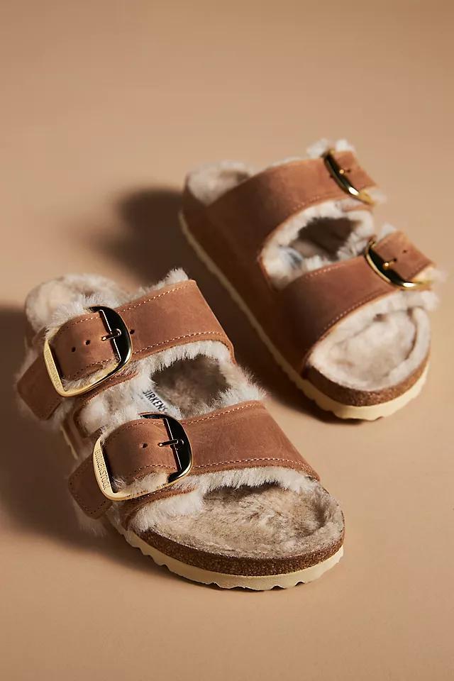 Birkenstock Arizona Big Buckle Shearling Sandals Product Image