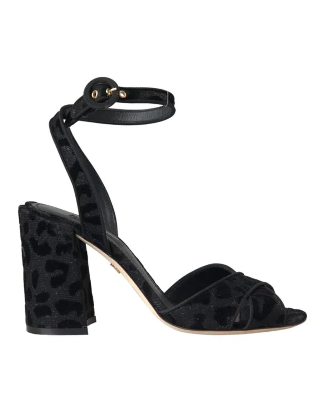 DOLCE & GABBANA Sandals In Black Product Image