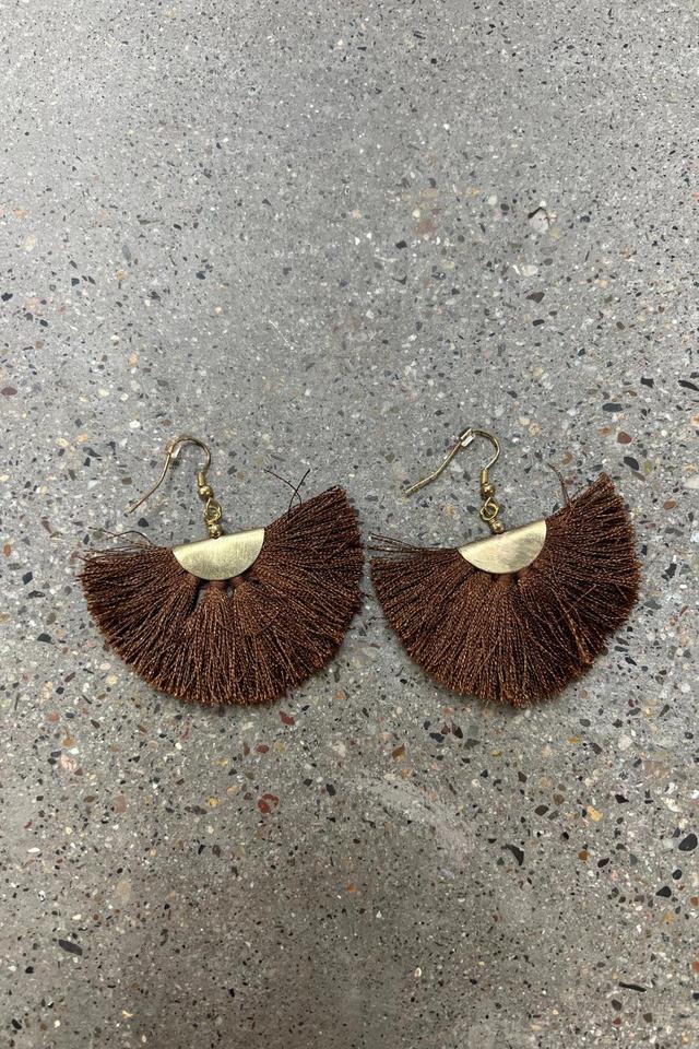 Tassel Earrings w/Gold Hardware Female Product Image