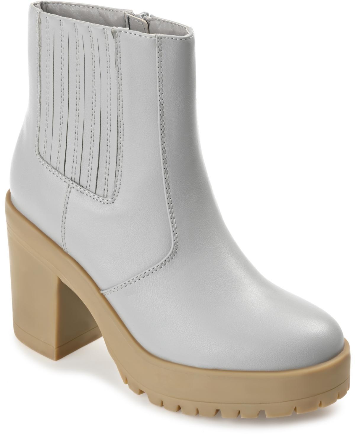 Journee Collection Womens Riplee Platform Ankle Boots Product Image