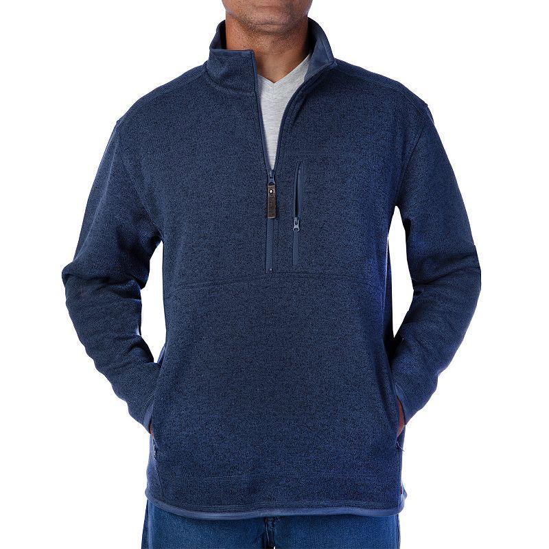 Mens Smith's Sherpa Lined Fleece Full Zip Jacket Product Image