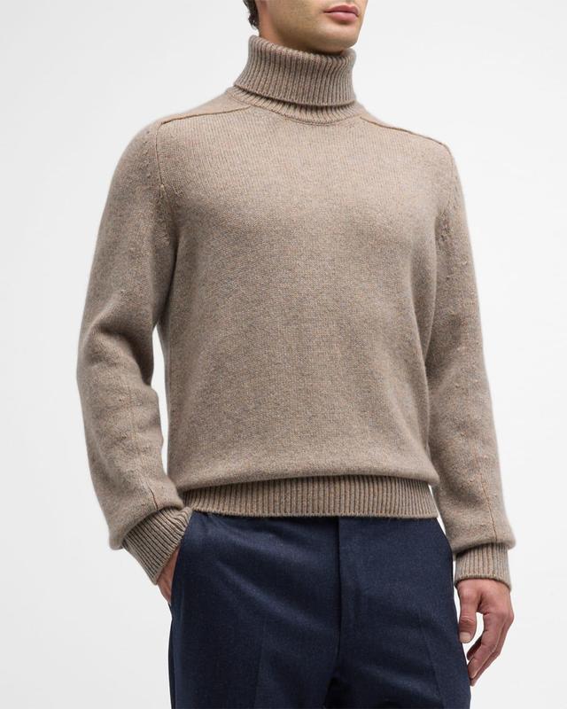 Mens Oasi Cashmere Knit Turtleneck Sweater Product Image