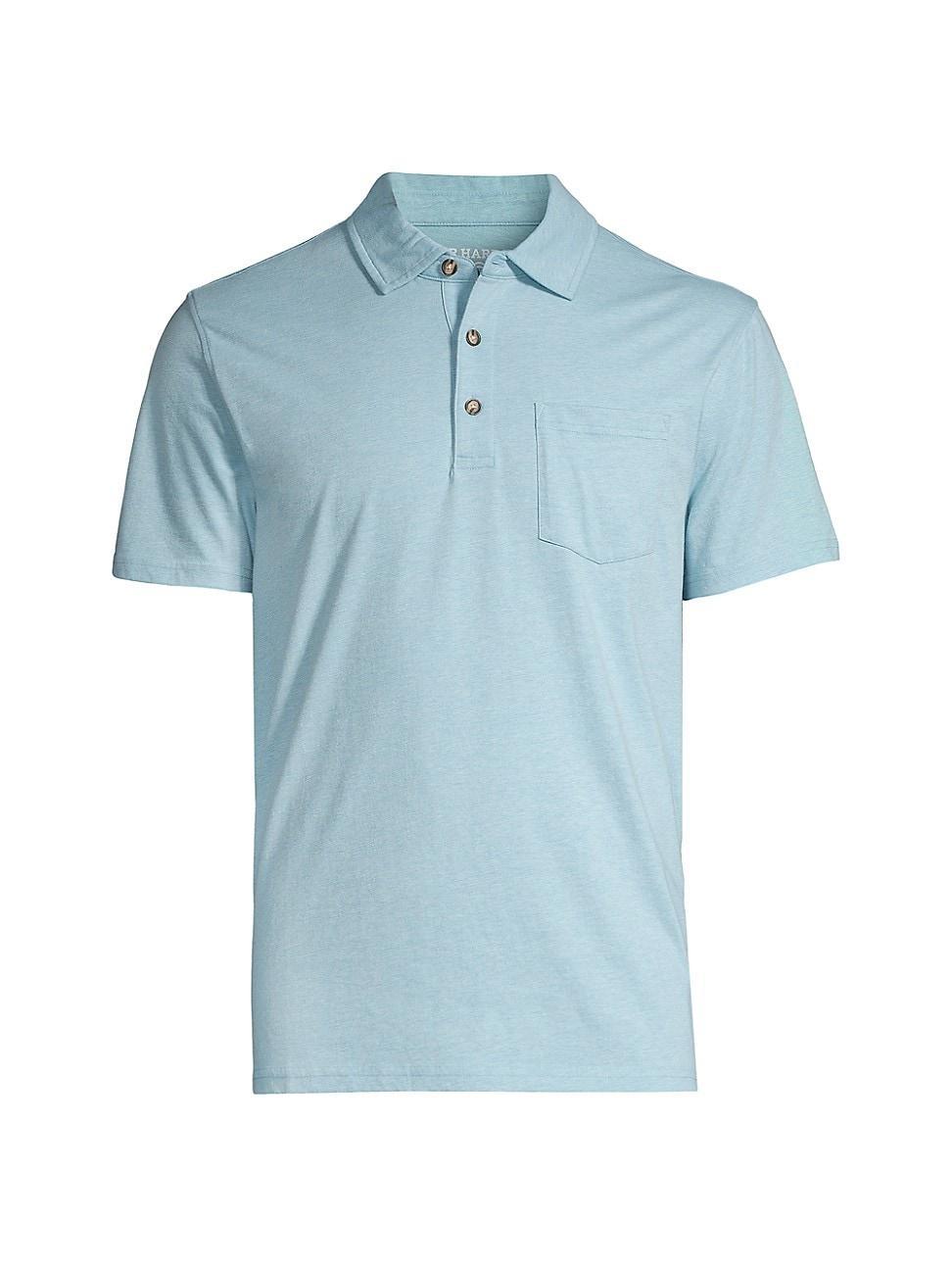 Mens Atlantic Cotton-Blend Polo Shirt Product Image