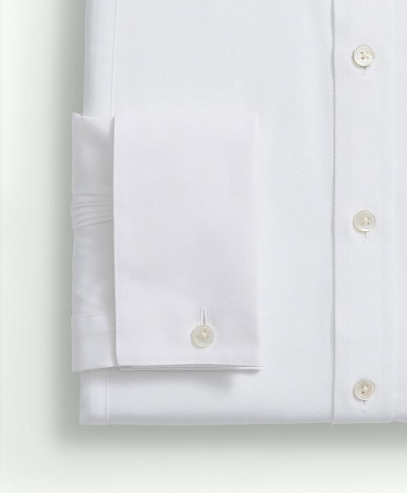 Supima® Cotton Poplin English Collar, Pique Bib Tuxedo Shirt Product Image