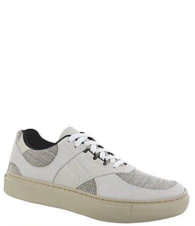 SAS High Street-X Leather and Twill Sneakers Product Image