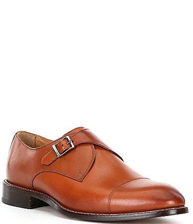 Flag LTD. Mens Randall Cap Toe Monk Strap Dress Shoes Product Image