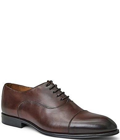 Bruno Magli Mens Adriano Cap Toe Leather Oxfords Product Image