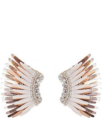 Mignonne Gavigan Mini Madeline Rose Gold Statement Stud Earrings Product Image