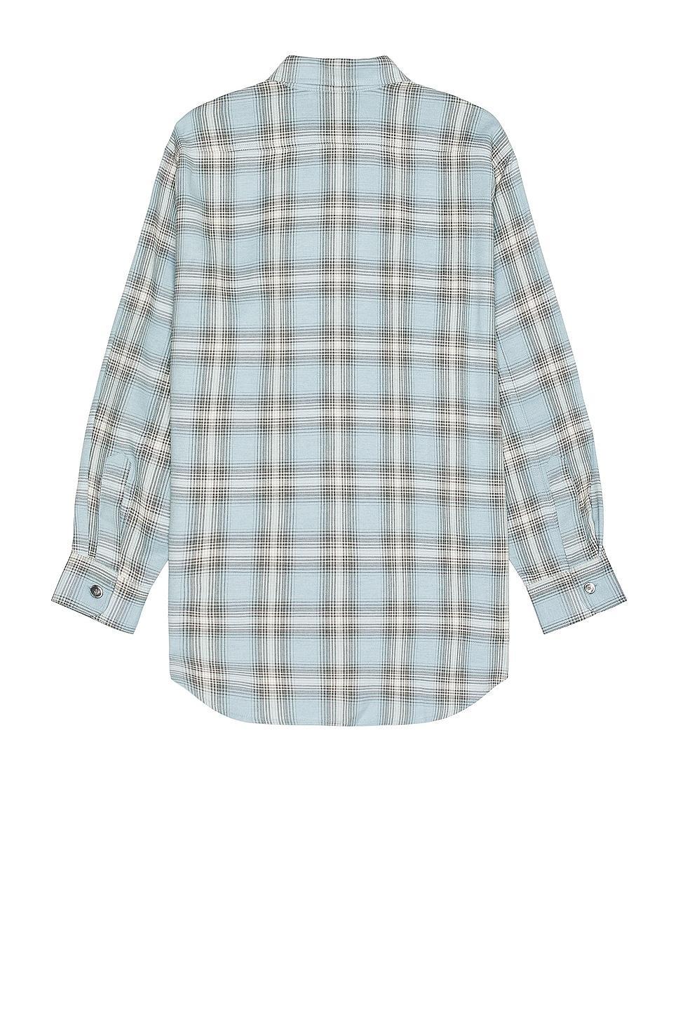 ami Casual Overshirt in Blue Product Image