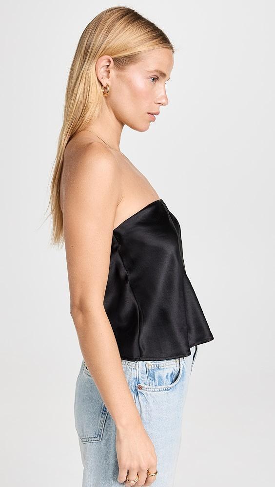 Reformation Spritz Silk Top | Shopbop Product Image