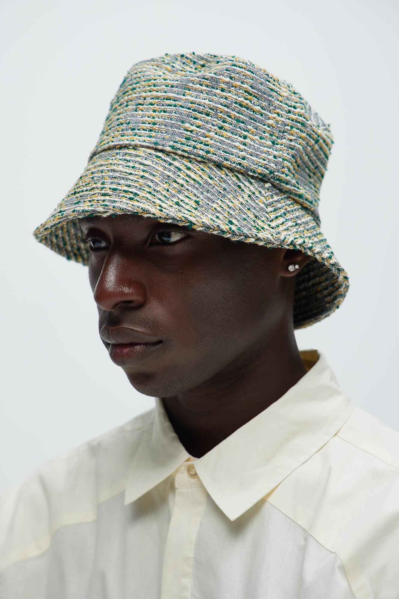 Mojave Boucle Bucket Hat - Green Product Image