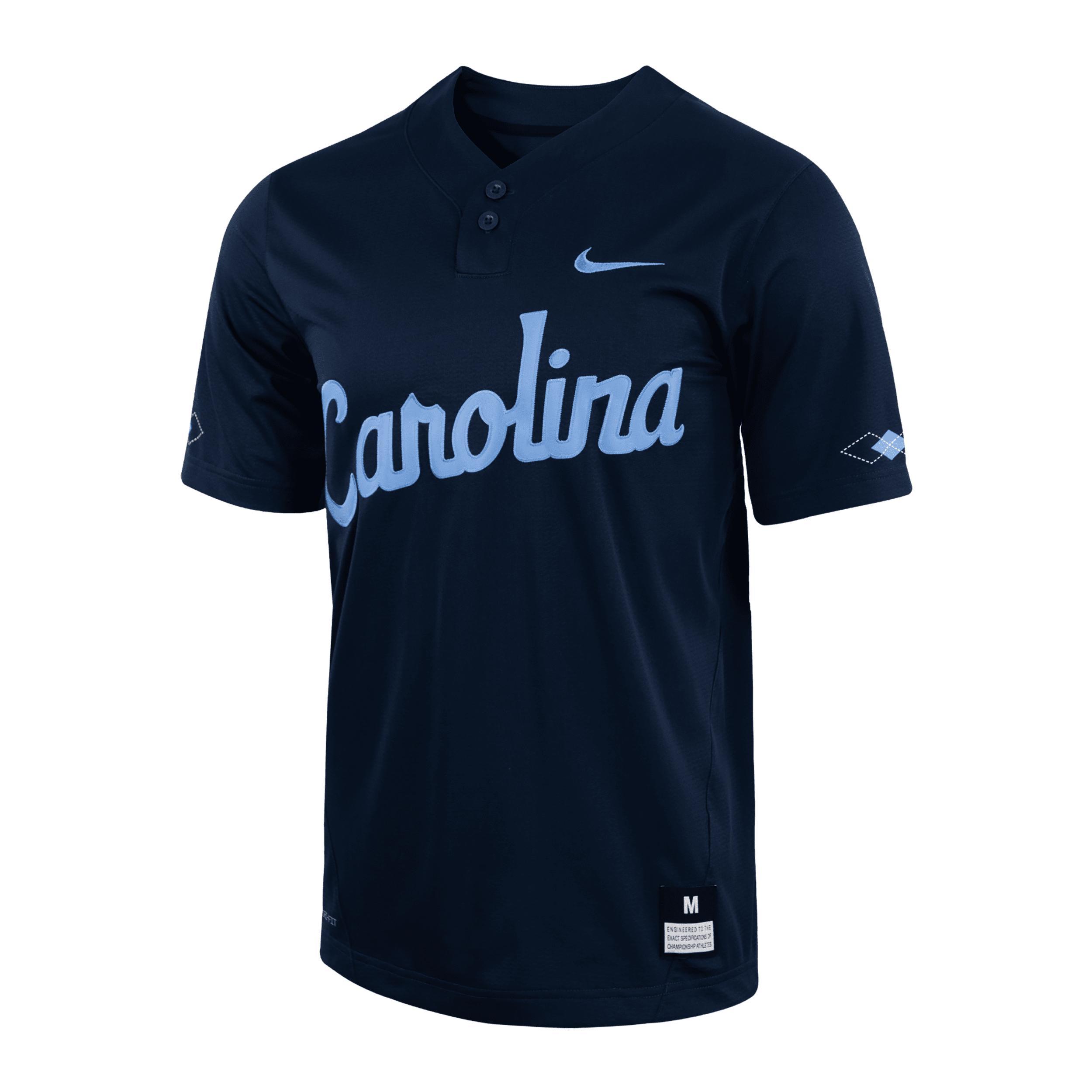 Nike Men's College (North Carolina) 2-Button Baseball Jersey Product Image