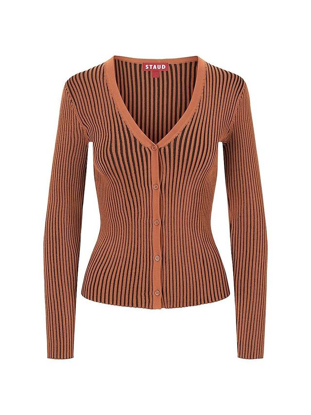 STAUD Rib Cardigan Product Image