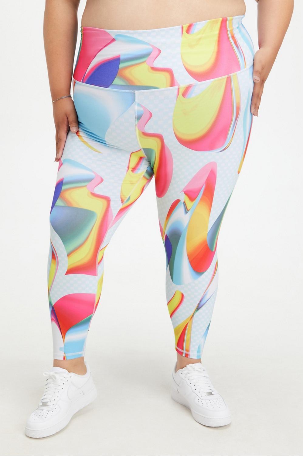 Fabletics Pride Define Ultra High-Waisted 7/8 Legging Womens Carnaval plus Size 2X Product Image