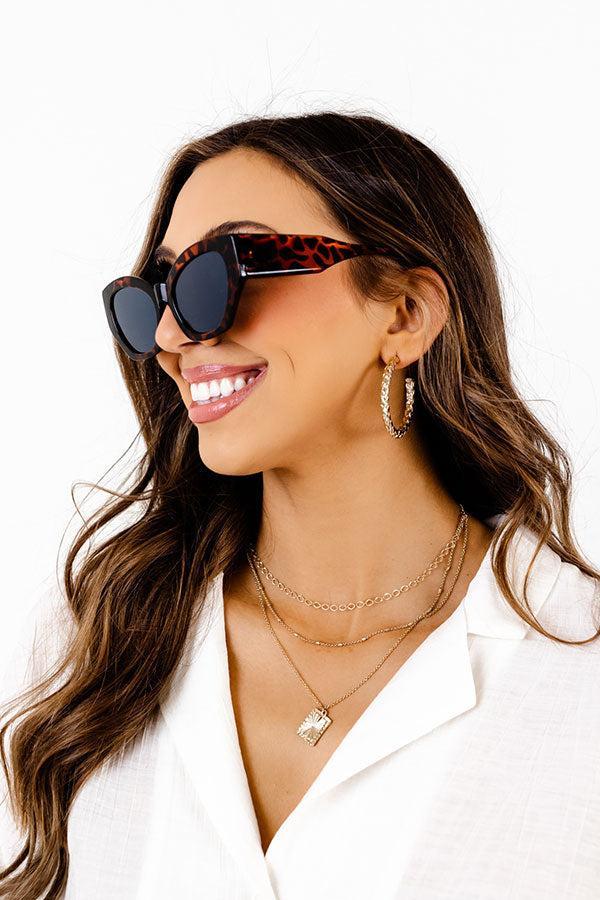 Endless Getaway Tortoiseshell Sunnies Product Image