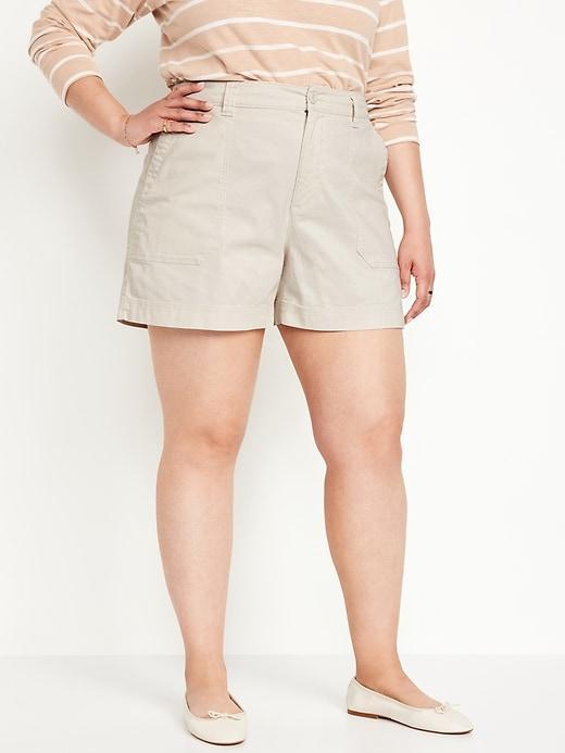 High-Waisted OGC Chino Shorts -- 5-inch inseam Product Image