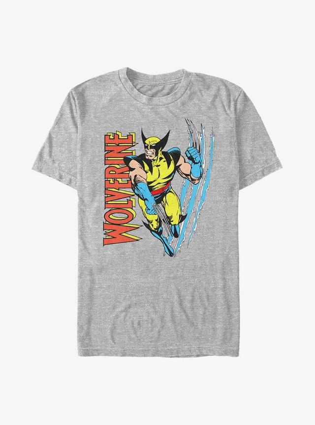 Marvel X-Men Wolverine Claw Slash T-Shirt Product Image