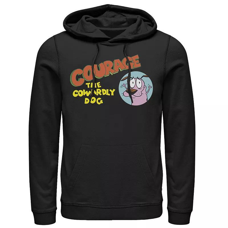 Mens Courage The Cowardly Dog Green Hue Abduction Hoodie Product Image