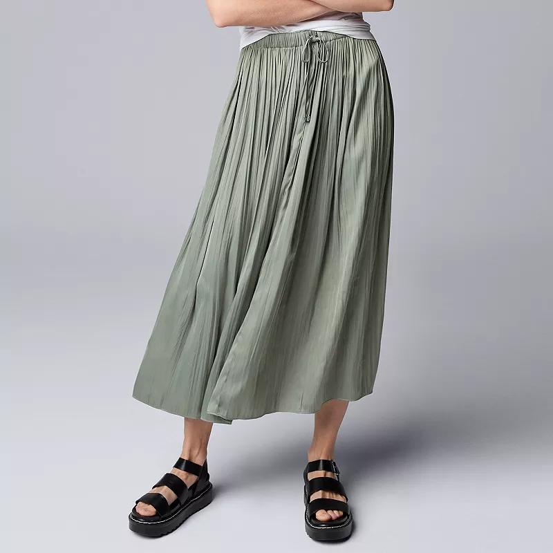 Womens Simply Vera Vera Wang Crinkle Skirt Product Image