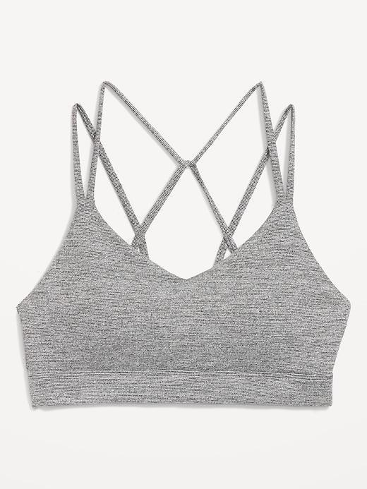 Light Support Strappy Sports Bra Product Image