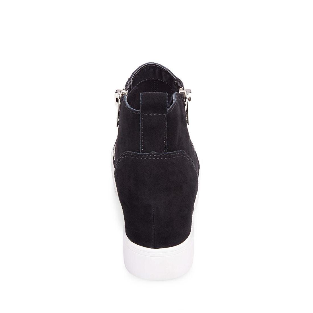 WEDGIE BLACK SUEDE Product Image