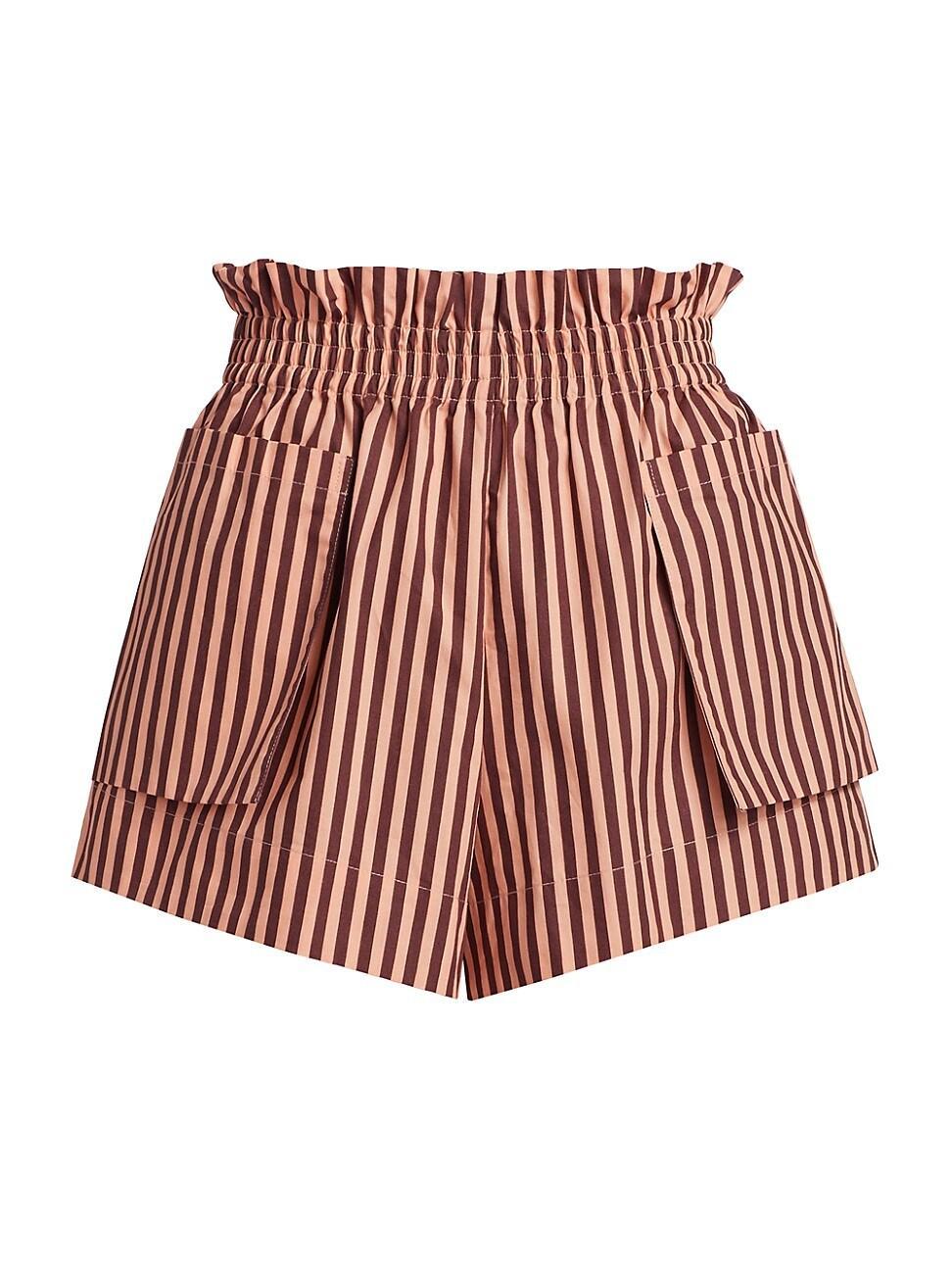 Womens Mira Striped Shorts Product Image