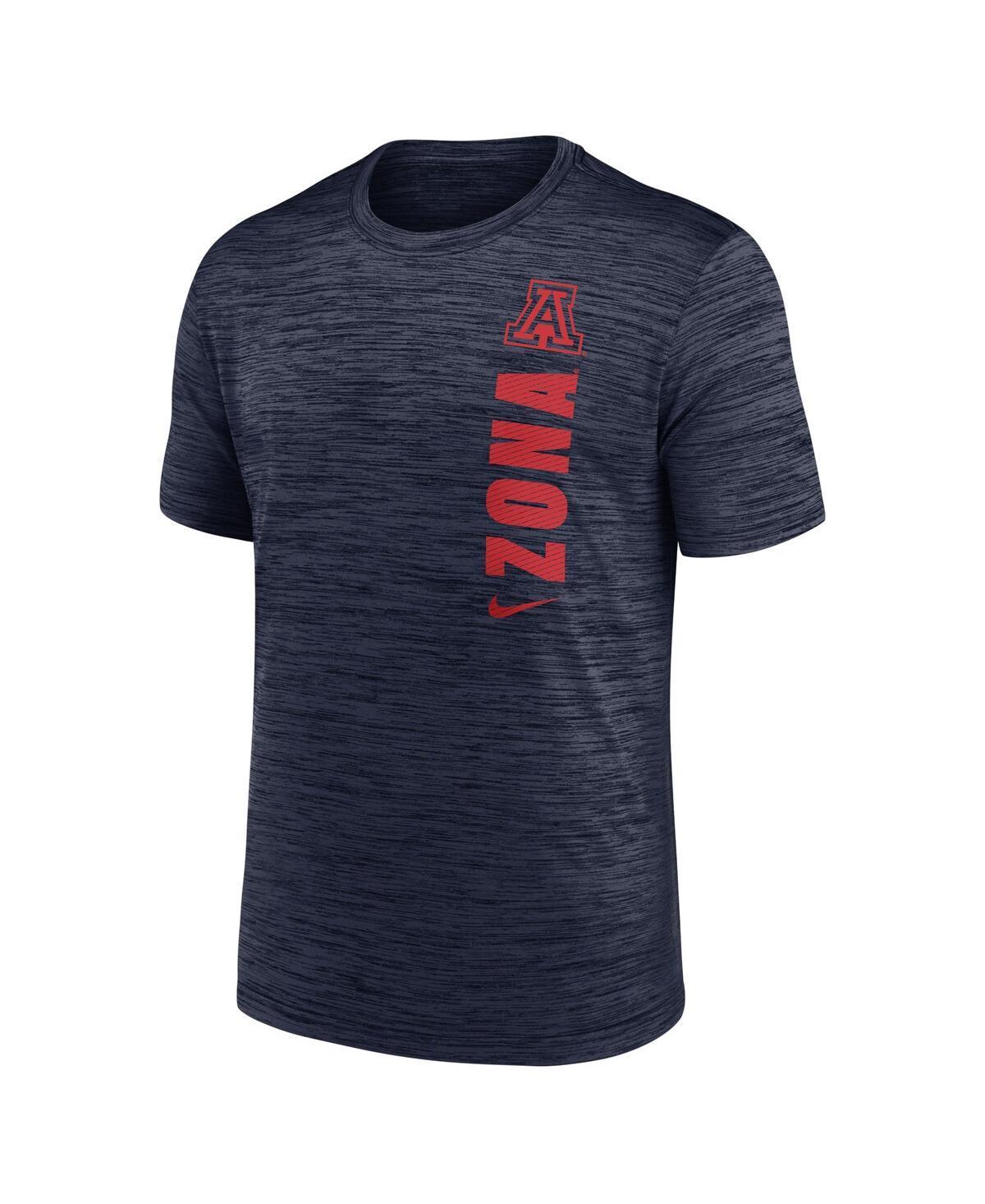 NIKE Men's Navy Arizona Wildcats 2024 Sideline Velocity Performance T-shirt Product Image