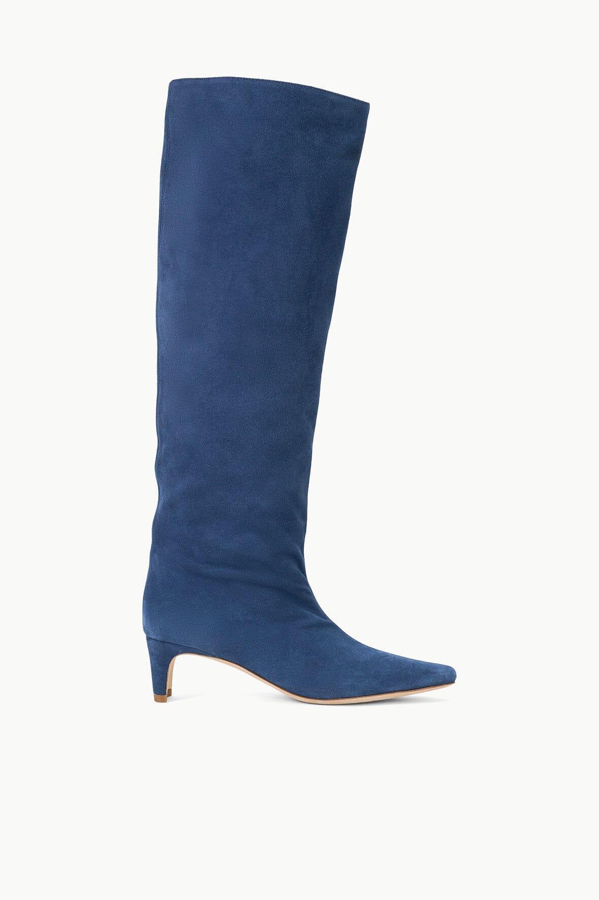 WALLY BOOT | BLEU SUEDE Product Image