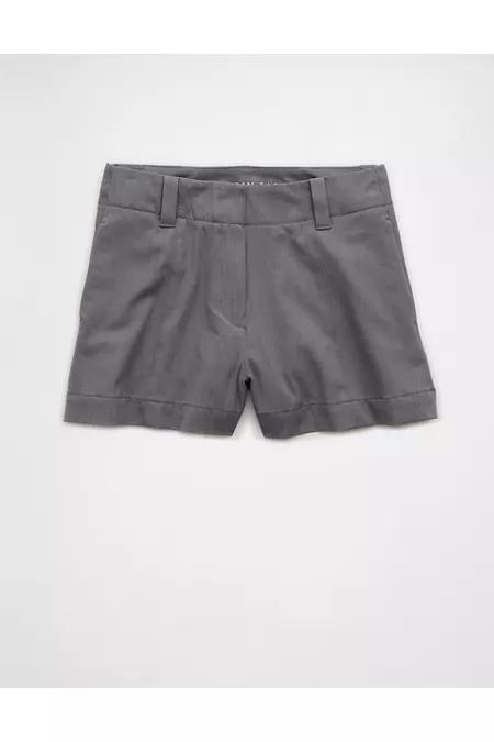 AE Stretch High-Waisted Trouser Short Womens Product Image