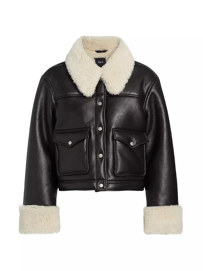 Imani Faux-Leather Jacket product image