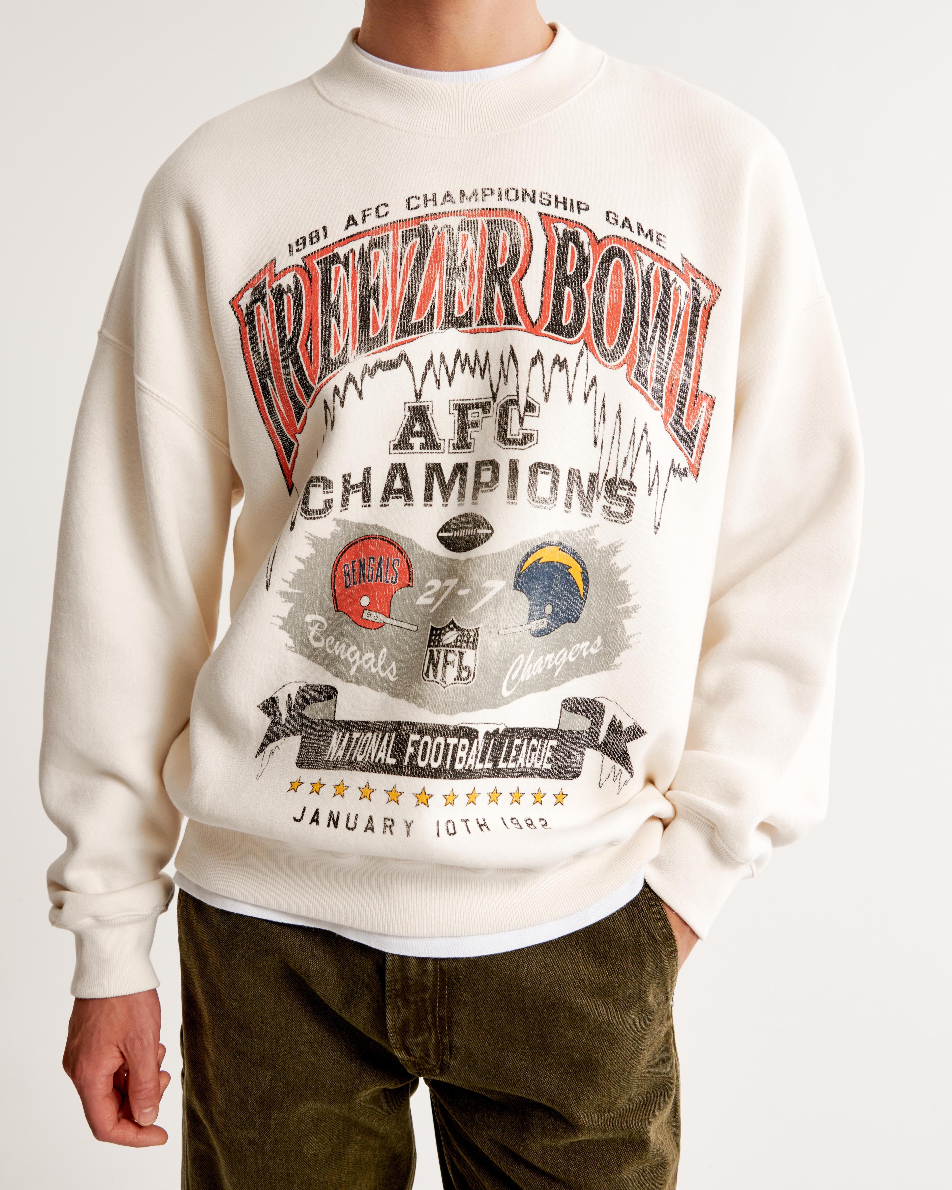 Vintage Super Bowl Graphic Crew Sweatshirt Product Image