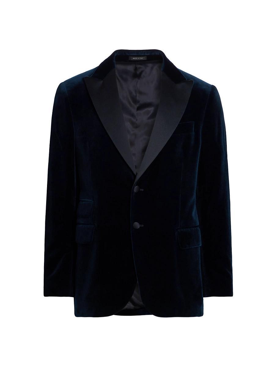 Mens COLLECTION Classic Velvet Jacket Product Image