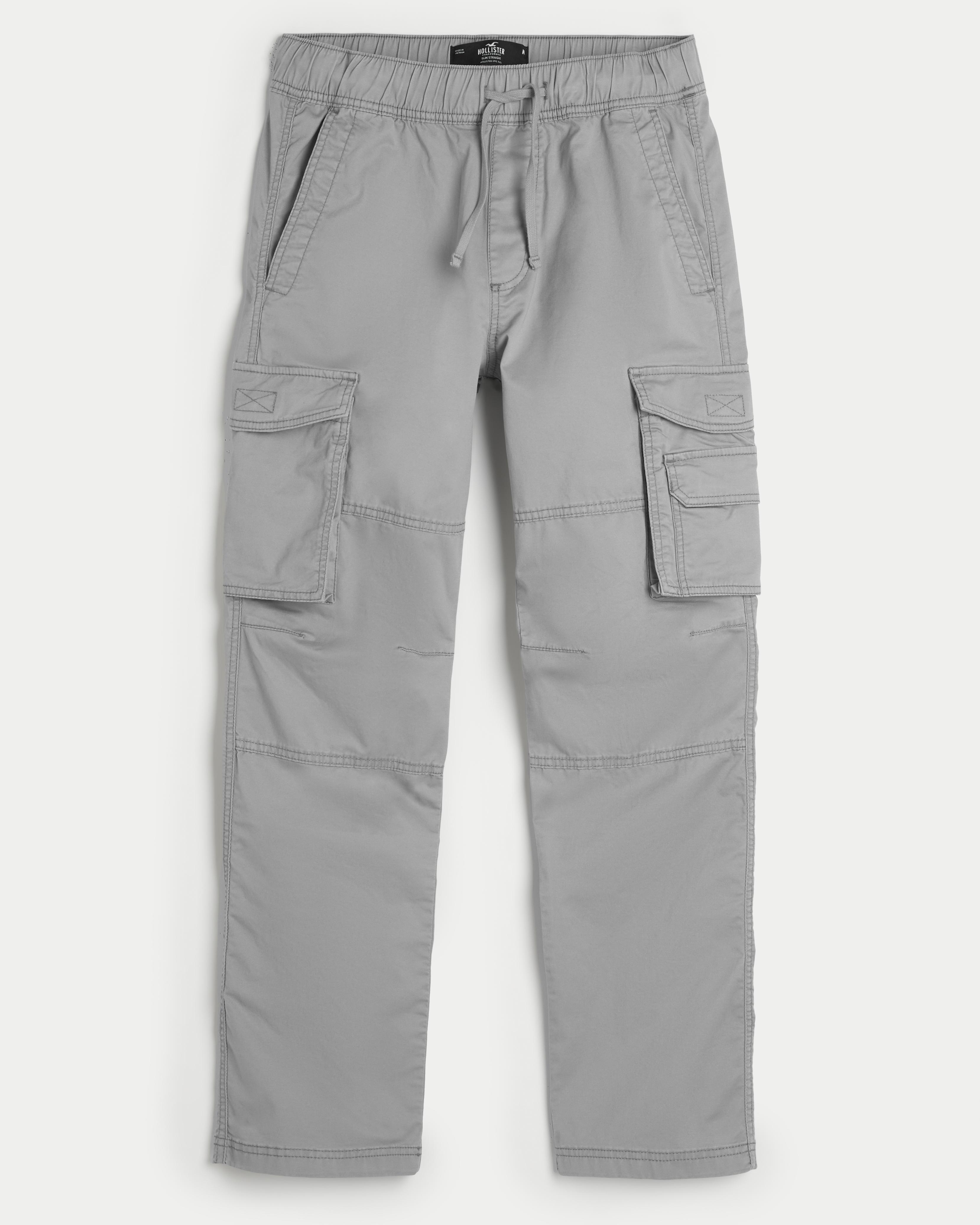 Slim Straight Cargo Pants Product Image