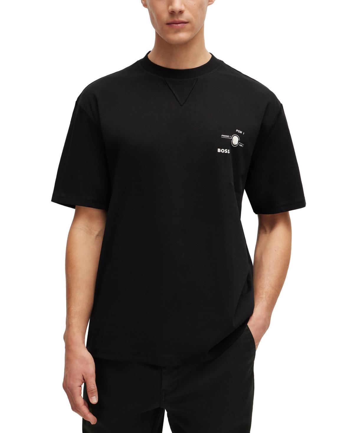 Boss by Hugo Boss Mens Seasonal Artwork Oversized T-shirt Product Image