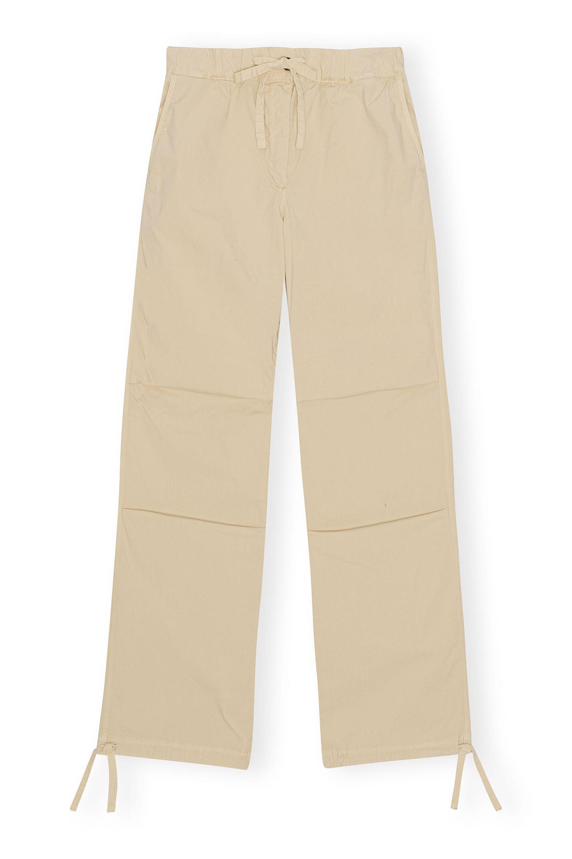 Washed Cotton Canvas Draw String Pants Product Image