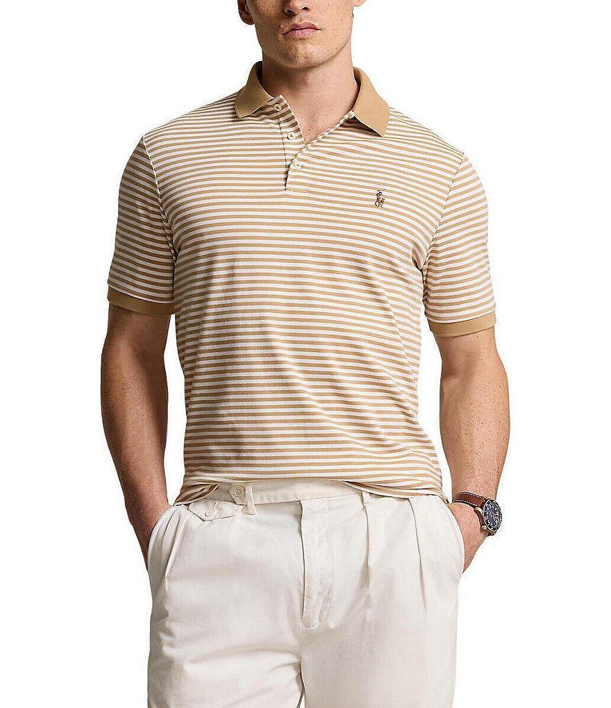 Polo Ralph Lauren Classic Fit Short Sleeve Striped Polo Shirt Product Image