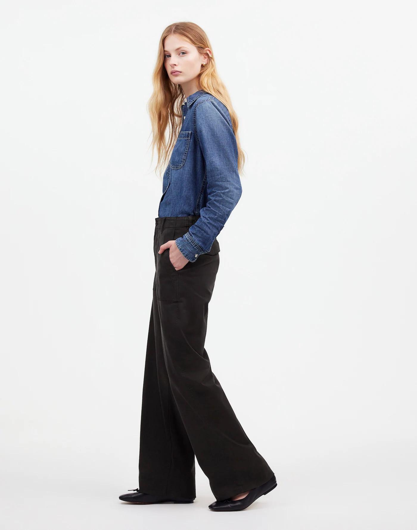 Tall Low-Slung Baggy Utility Pants Product Image