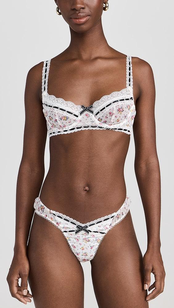 For Love & Lemons Samantha Thong Panties | Shopbop Product Image