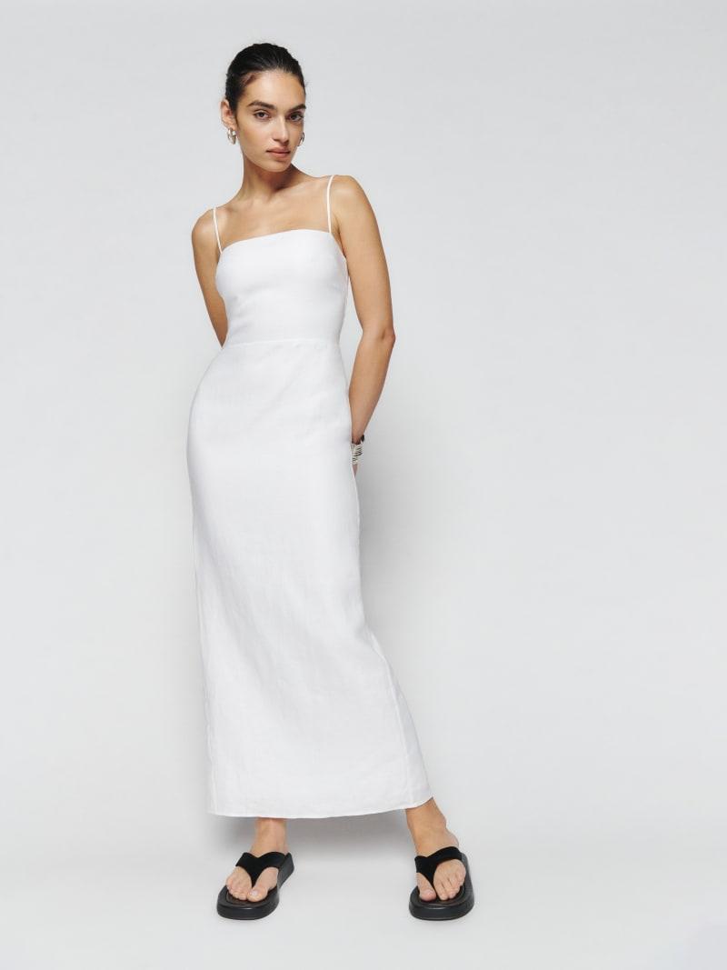 Frankie Linen Dress Product Image