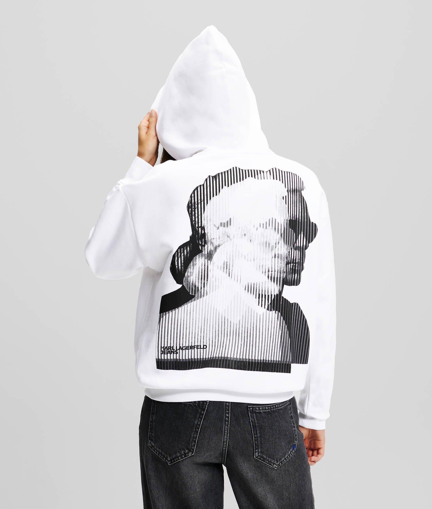 KLJ KARL PRINT HOODIE Product Image