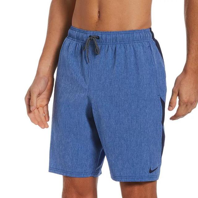 Mens Nike 9-in. Contend Swim Trunks Game Royal Grey Product Image