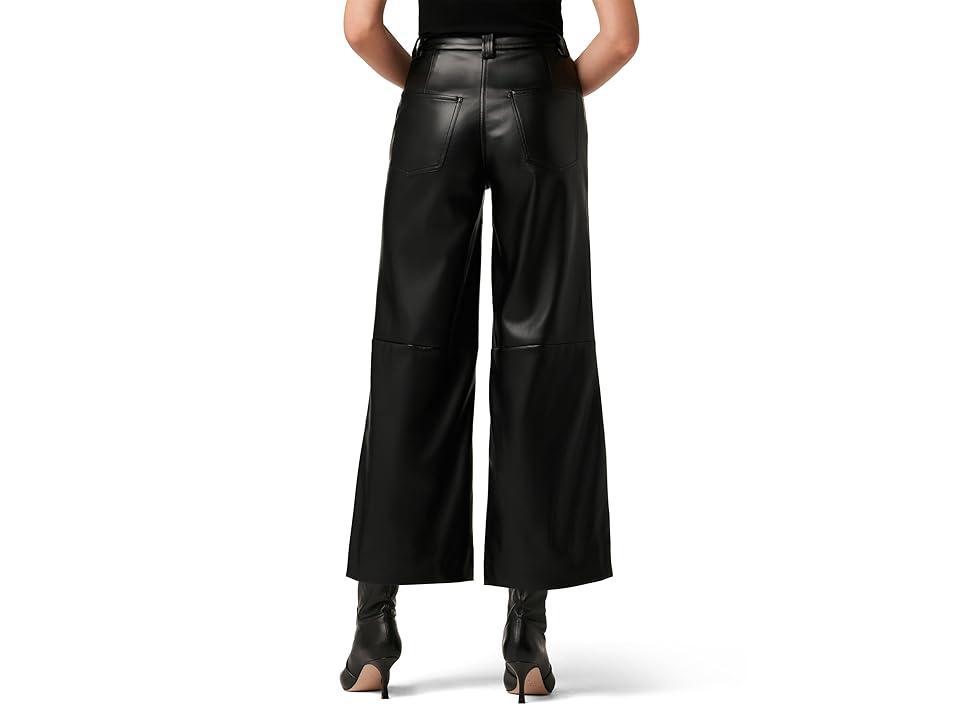 Joes Jeans The Mia High Rise Wide Leg Faux Leather Pants Product Image