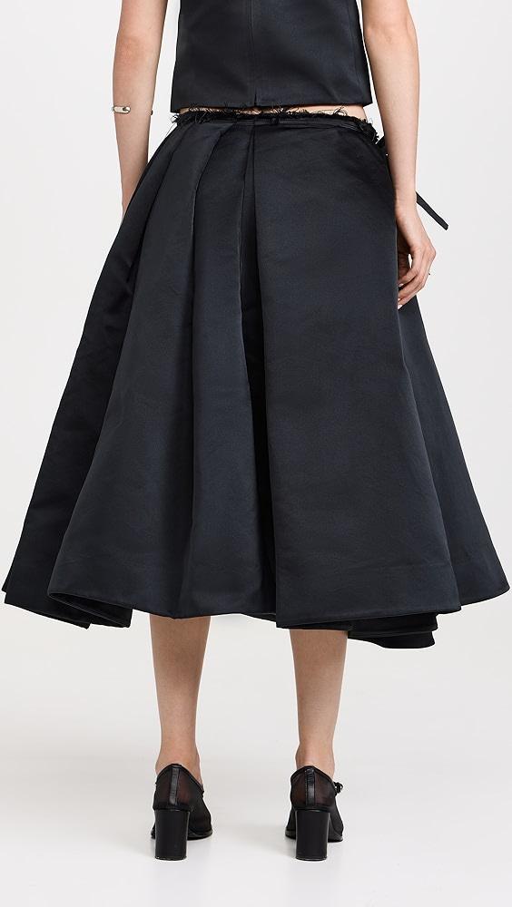 SHUSHU/TONG Irregular Pleated Skirt | Shopbop Product Image