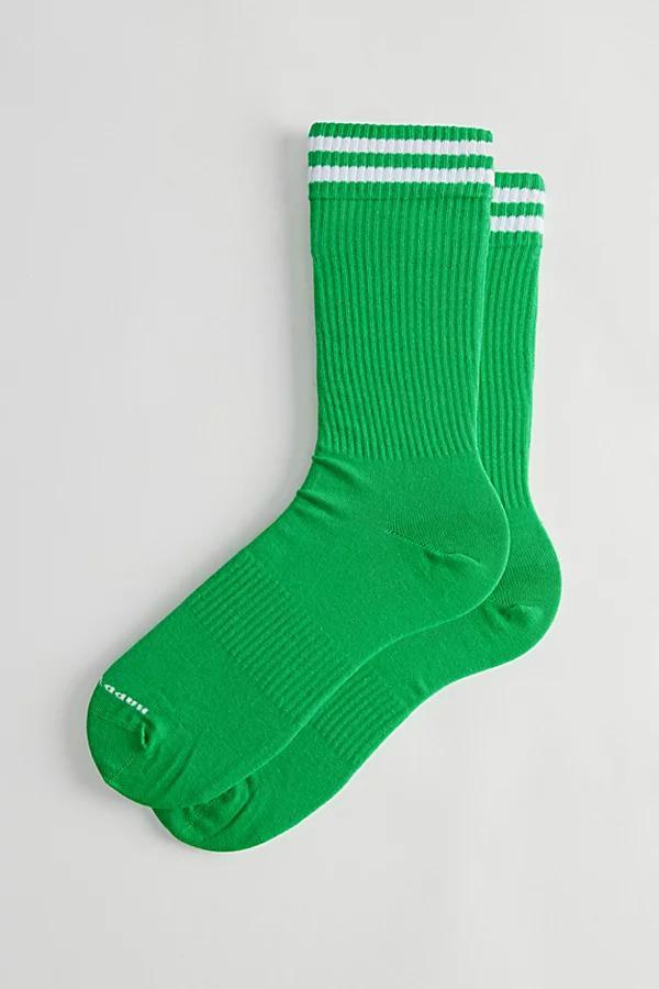 Happy Socks Striped Sneaker Crew Sock Mens at Urban Outfitters Product Image