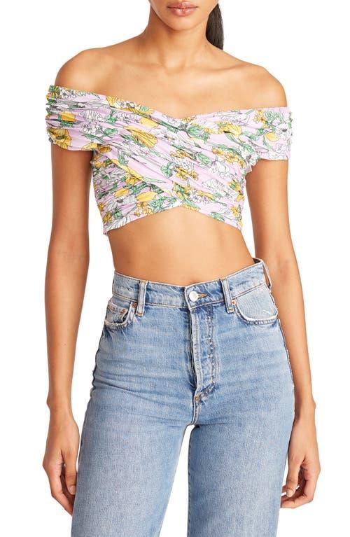 AMUR Jona Off the Shoulder Crop Top Product Image