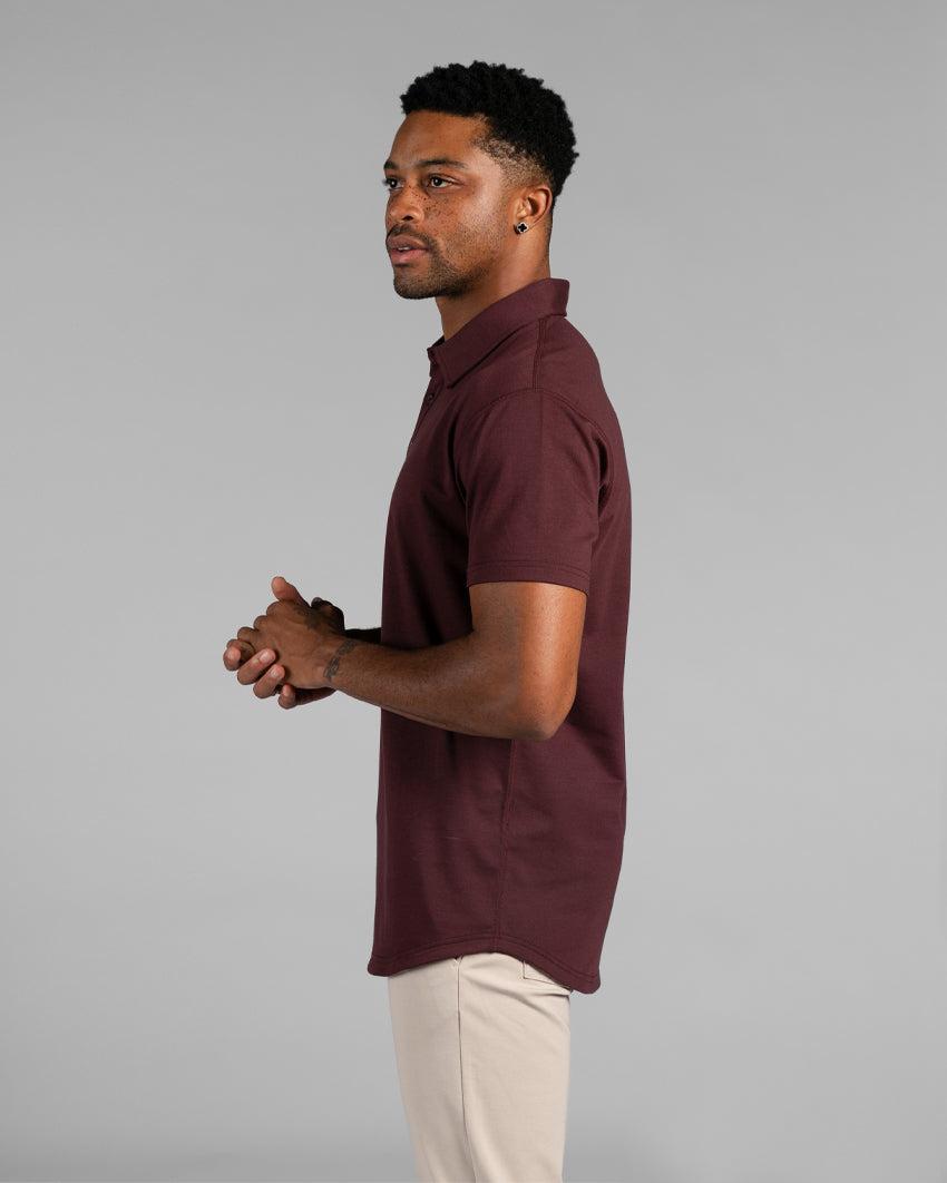 Drop-Cut Polo: BYLT Signature Product Image