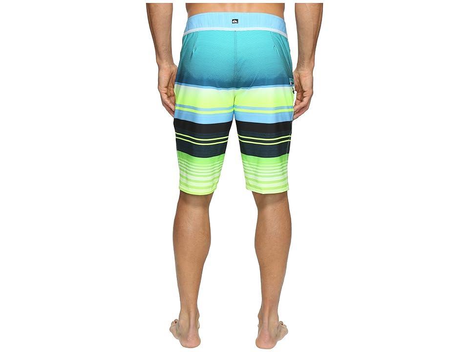 Quiksilver Everyday Stripe Vee 21 Boardshorts (Moroccan ) Men's Swimwear Product Image